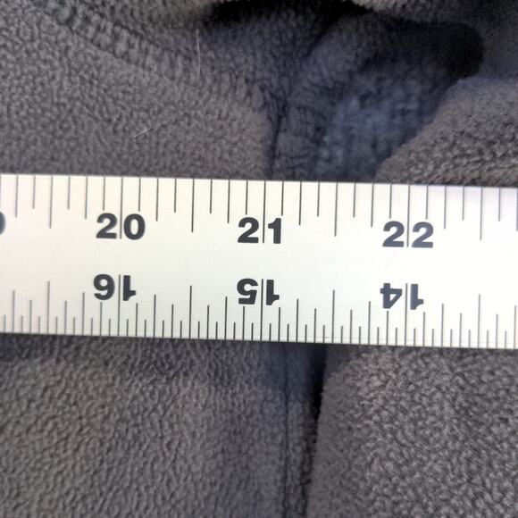 UPS 1/4 Zip Men's Uniform Fleece Jacket Gray M Graphic Logo Employee - Picture 12 of 13